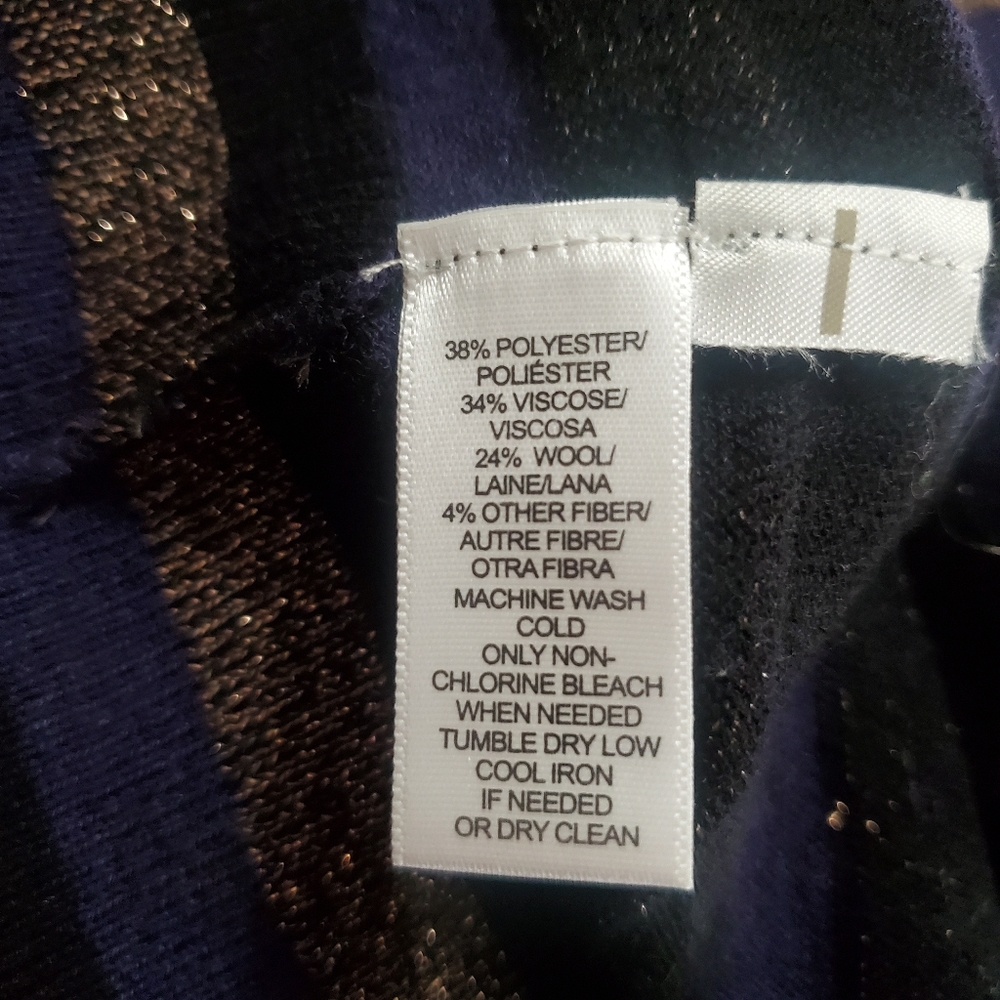 Loft Striped Button Down Cardigan - image 5